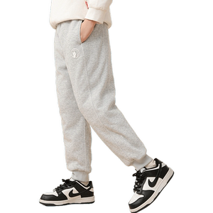 鸭鸭儿童羽绒裤男女童休闲百搭保暖鸭绒冬季中大童装束脚裤子HY