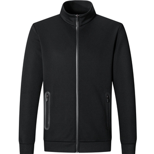 七匹狼夹克外套男士2025新款秋冬季行政商务休闲立领中年爸爸男装