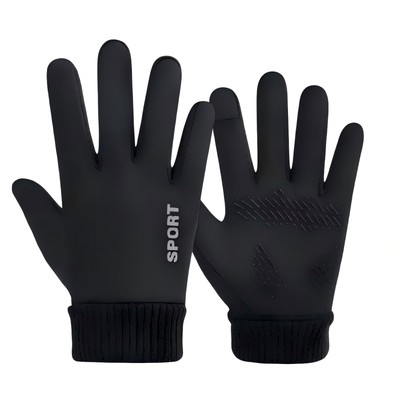 麂皮绒保暖骑手外卖打卡写字免脱