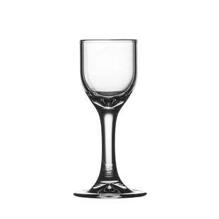 利比中式手工制作白酒杯酒店餐厅桌面用迷你高脚烈酒杯分酒器专用