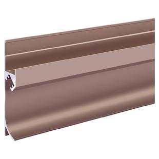 18mm木饰面护墙板收边条铝合金包边条金属装饰条9厘工字线收口线