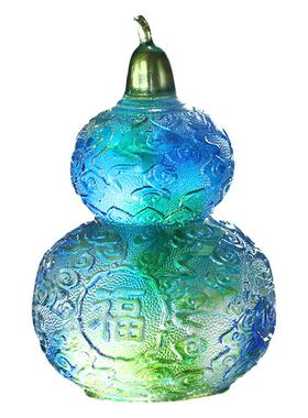 琉璃葫芦风水摆件福禄双全