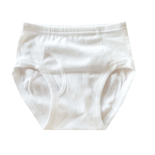 3件新款抗菌无骨接缝 纯棉男童三角裤儿童学生白色内裤居家全棉