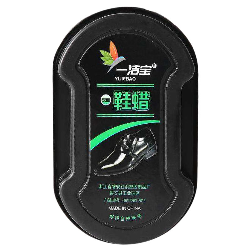 无色通用双面海绵鞋擦增亮护理