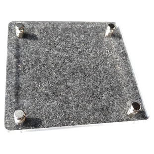 高清透明亚克力展板带钉子夹板可插画学生手作diy板材打孔展示牌