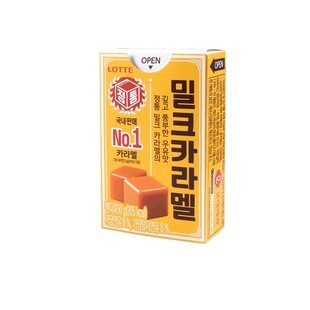 乐天进口焦糖牛奶太妃糖喜糖休闲零食糖果喜糖软糖金秘书网红同款