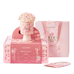 菓凯新婚礼物香薰蜡烛礼盒创意花束送闺蜜新娘结婚新人订婚伴手礼