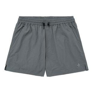 BD健美站夏季薄款梭织三分裤简约健身训练运动短裤男宽松大码