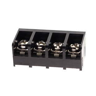 KEFA科发正品9.5mm间距栅栏式接线端子HB9500黑色/绿色300V/30A