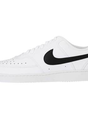 NIKE耐克男子黑白简版小权志龙低帮小白鞋运动休闲板鞋CD5463-101