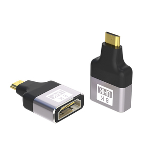 艾德生mini/microhdmi公转hdmi母转接头接口大转小迷你高清转换器