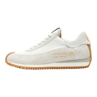 BLOCCO5女鞋春季单鞋华夫拼色复古增高时尚休闲运动鞋轻便透气