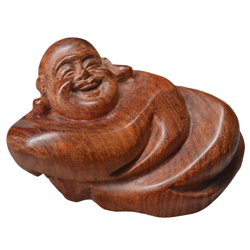 正宗越南黄花梨弥勒佛随形手把件