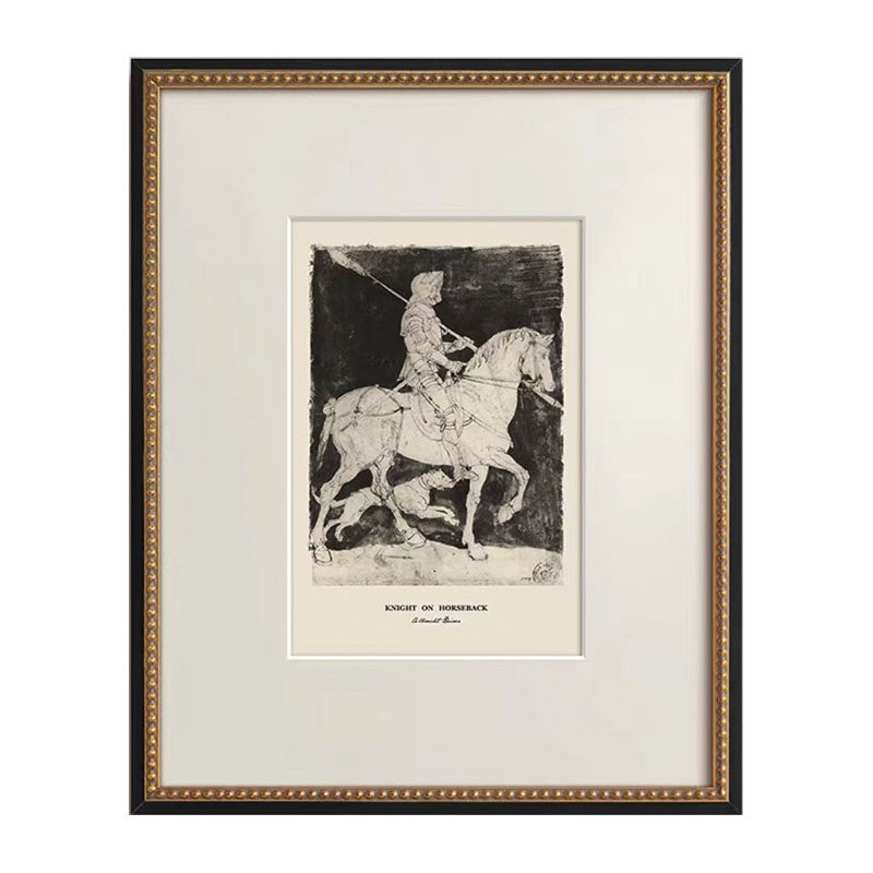 中古风欧式艺术装饰画复古壁画
