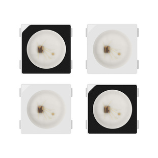 精品款SK6812全彩3535和5050贴片RGB内置芯片金线铜支架全彩灯珠