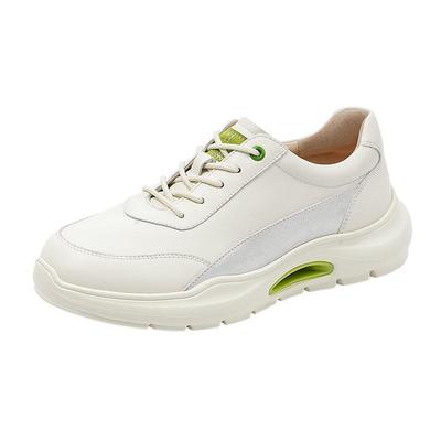 哈森时尚休闲运动鞋女2025春季新款简约透气板鞋HCS256113