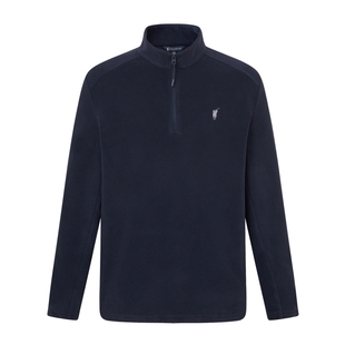 POLOWALK男装长袖摇粒绒T恤2025秋新品百搭立领套头卫衣