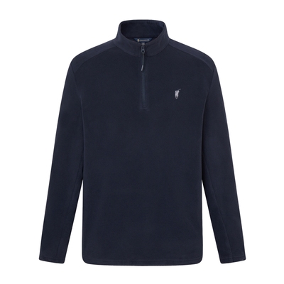 POLOWALK男装长袖摇粒绒T恤2025秋新品立领套头卫衣百搭上衣外套