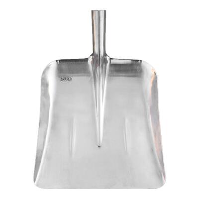 加厚白钢不锈钢大号牛粪锹