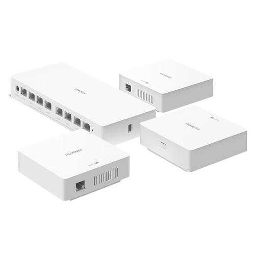 华为q7子母路由器网线版千兆端口ap面板家用全屋覆盖无线wifi6路由器大户型别墅poe电力线Q6网线版mesh组网