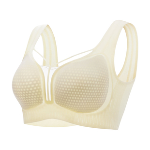 都市丽人果冻条粉底液D杯内衣女大胸显小胸提拉防下垂收副乳文胸