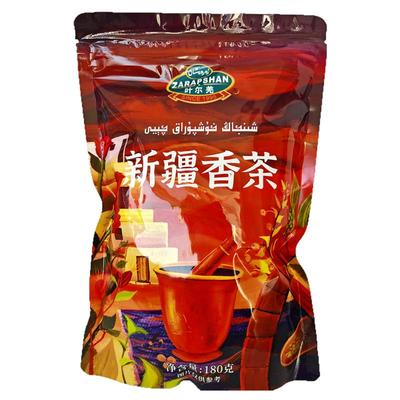 新疆叶尔羌香茶维吾尔族特色调和茶红茶加糖口感更好180克袋装