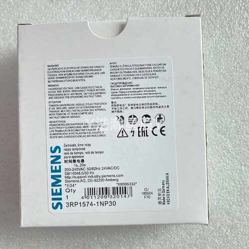 询价【未封】时间继电器 3RP1574-1NP30