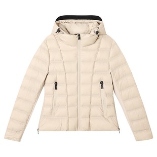 THESOONG/小蛮腰90白鹅绒冬季排骨羽绒服女轻薄修身收腰短款外套