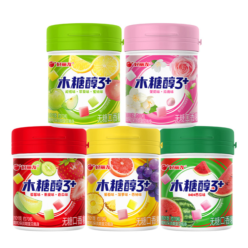 好丽友木糖醇口香糖大瓶装
