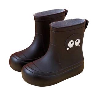 儿童雨鞋女童防滑水鞋中筒男童雨靴中大童雨水鞋亲子防水高颜值