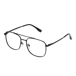 黑框眼镜近视男款散光可配度数适合脸大超轻双梁可调大框平光眼睛