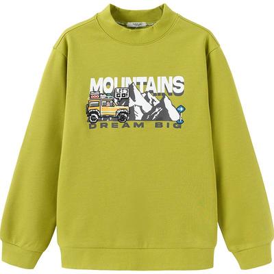 巴拉巴拉男童加绒卫衣儿童打底衫