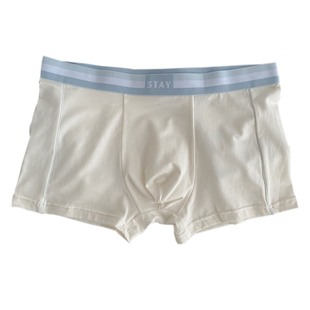 盐系男友~60支莫代尔高弹力男士内裤宽松舒适透气无痕四角平角裤