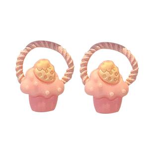 扎头发皮筋发圈儿童可爱小号拇指发绳女童宝宝卡通不伤发头绳发饰