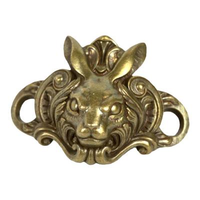 杂良社黄铜生肖兔兔年