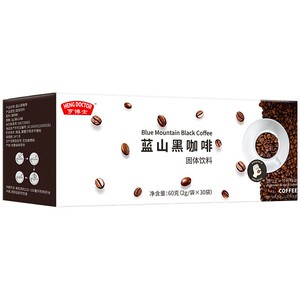 蓝山黑咖啡速溶浓缩条0糖便携