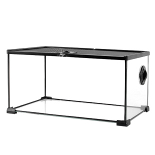 瑞皮Reptizoo玩酷爬宠饲养箱角蛙蜥蜴守宫爬虫玻璃缸蛇乌龟雨林缸