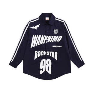 顽皮尼莫童装街舞儿童潮服秋冬男童炸街衬衣套装嘻哈hiphop演出服