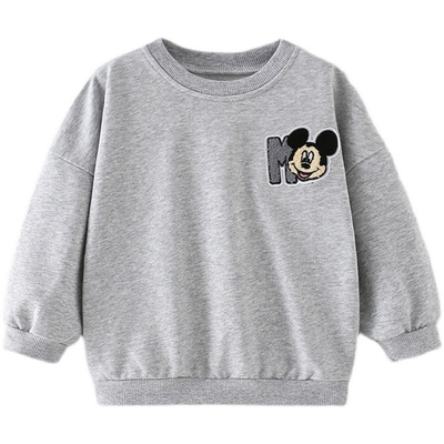 春秋季中性毛圈运动米老鼠卫衣潮