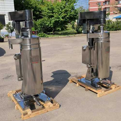 不锈钢管式离心机油水管式离心机摇摆型草药提取液管式离心机