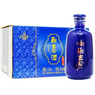 塔牌蓝瓷丽春酒375ml*六瓶装十年基酒半甜型特型黄酒绍兴产黄酒