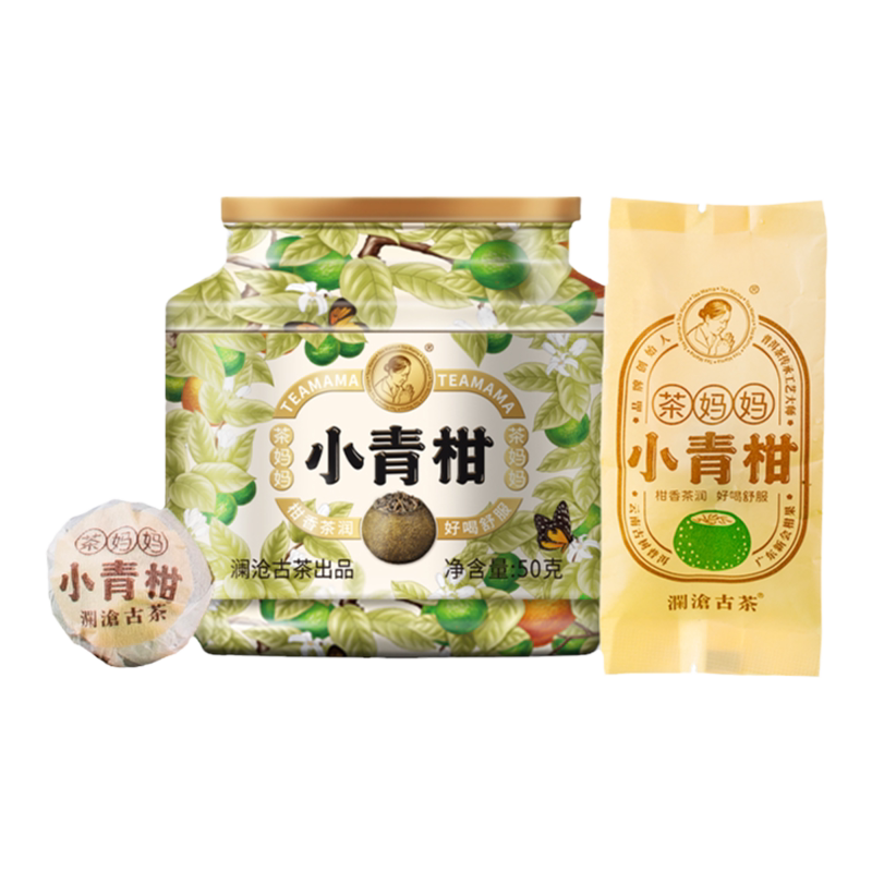 2026年茶妈妈柑普茶陈皮普洱50g