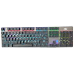 适用AOC GK410 GK420 GK430 KB121机械键盘保护膜GK530 GM410 104键罩87键有线台式机电脑游戏办公按键防尘套