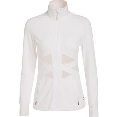 修身运动夹克长袖健身瑜珈女外套