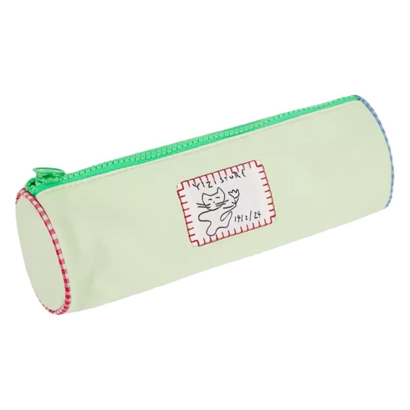 yizistore印花圆形笔袋文具袋