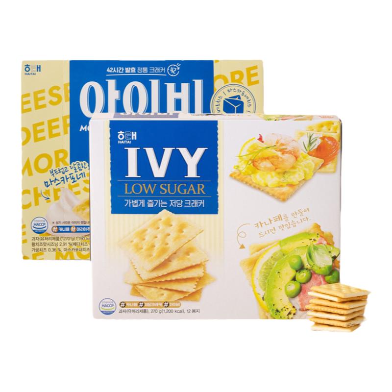 海太扁桃仁饼干韩国进口下午茶