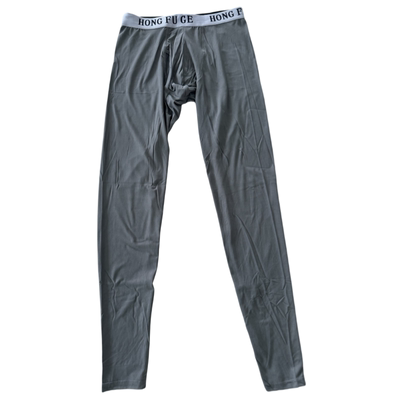 莫代尔弹力超薄冰丝紧身黑色秋裤