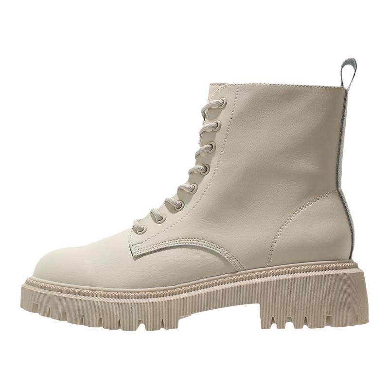 Skechers/斯凯奇女靴牛皮马丁靴
