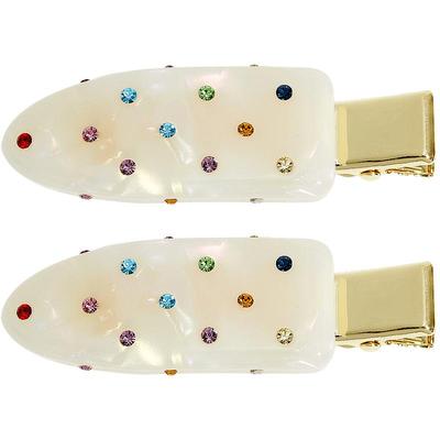 兰诺彩色醋酸发夹鸭嘴夹