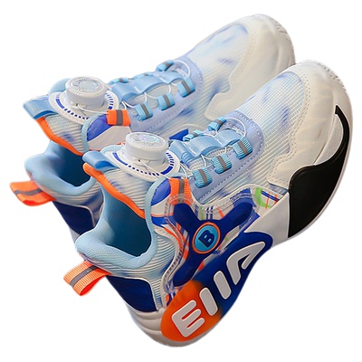 新款男童女童儿童运动篮球鞋网鞋